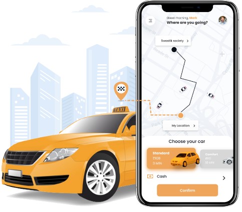 Taxi booking app development Iraq